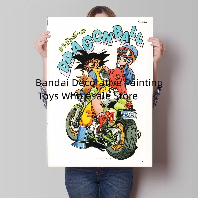 Comics Decor Canvas Colorful Creativity HD Prints Dragon Ball Anime Figures Goku Poster Toys Birthday Gifts Painting Room Home