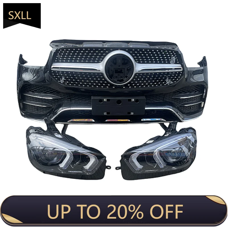 

SXLL For 167GLE GLE350 GLE450 automotive front bumper, headlight bumper assembly, front grille assembly