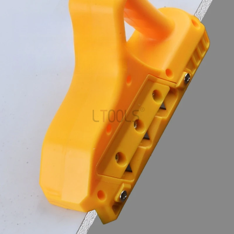 

45 ° /60 ° Многоугольный станок для гипсокартона, прочный деревообрабатывающий многофункциональный угловой строгальный станок с переключаемым лезвием, инструменты для обрезки, 1 шт.