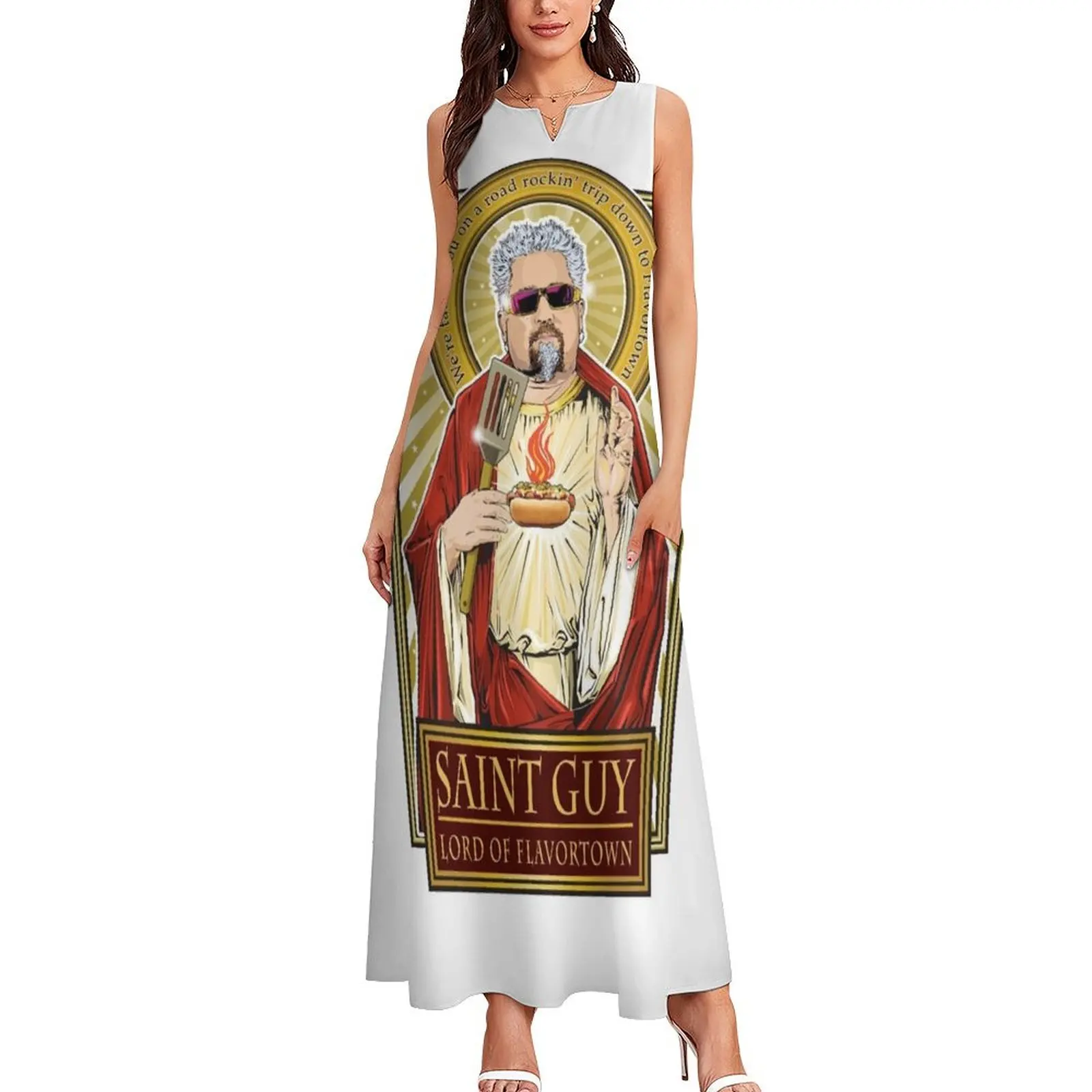 Saint Guy Long Dress luxury dress summer dress woman 2024