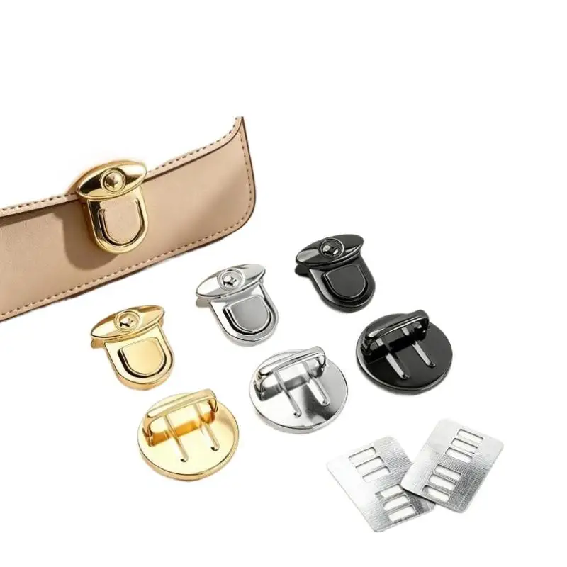 5 Stück Metall-Druckverschluss, Taschenbeschlag, Ersatzschnalle, Verschluss für Handtaschen, Geldbörsen, Gepäck, DIY-Lederhandwerk-Zubehör – Detail 7