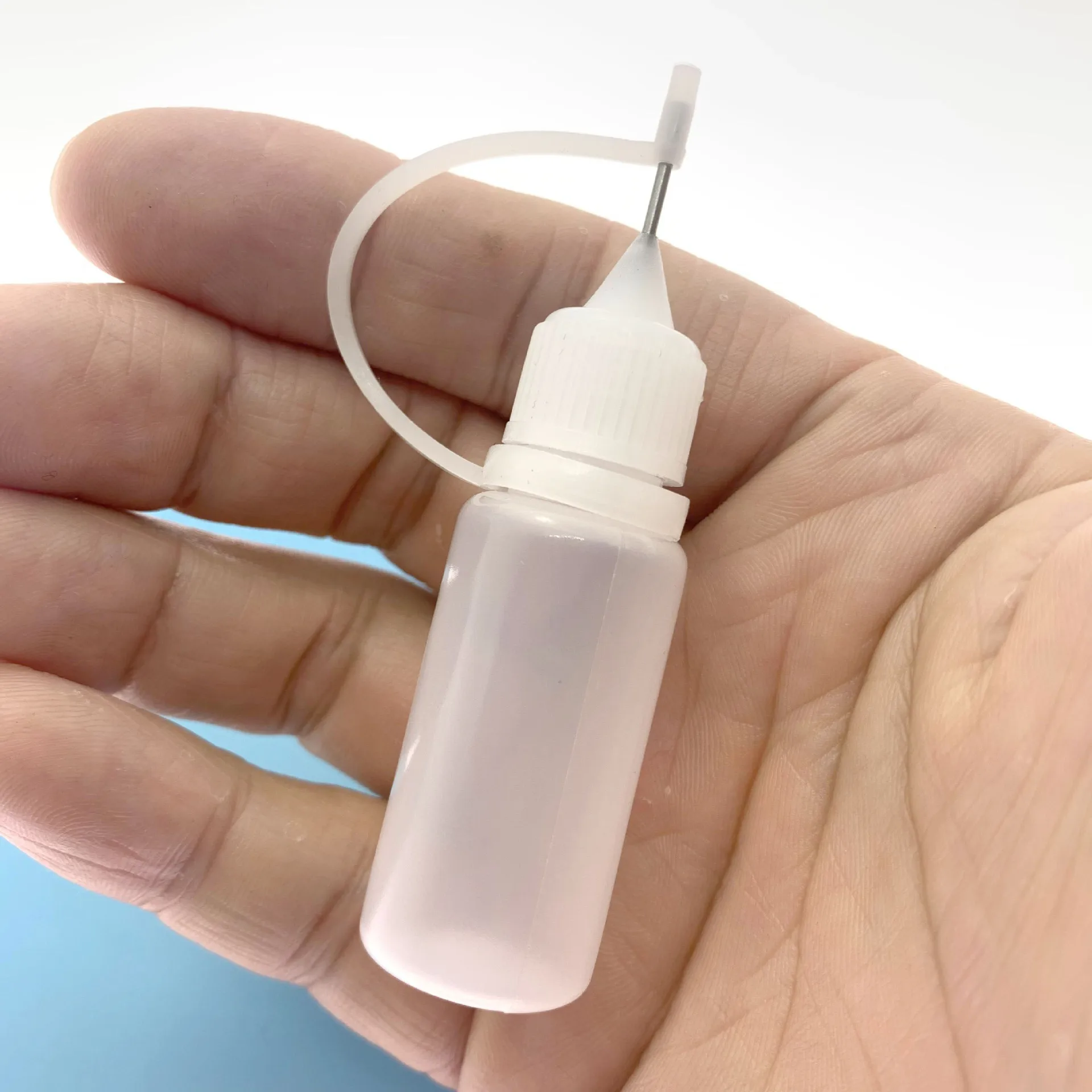 Needle Squeeze Bottle for Paper Quilling, Glue Applicator, DIY Scrapbooking, Paper Craft Tool, 10ml, 10Pcs