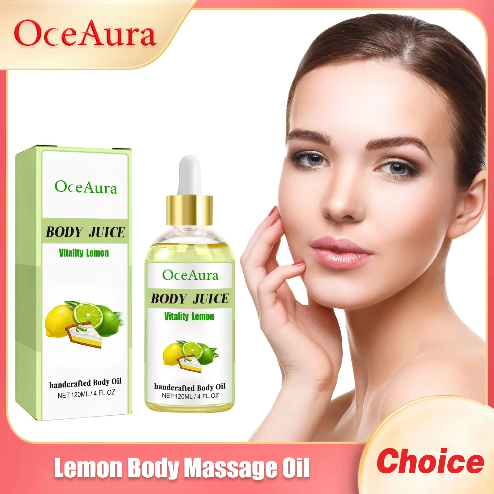 

Lemon Body Massage Oil Lighting Skin Romantic Spa Reduce Dryness Deep Moisturizing Keep Smooth Relieve Tired Body Essential Oils