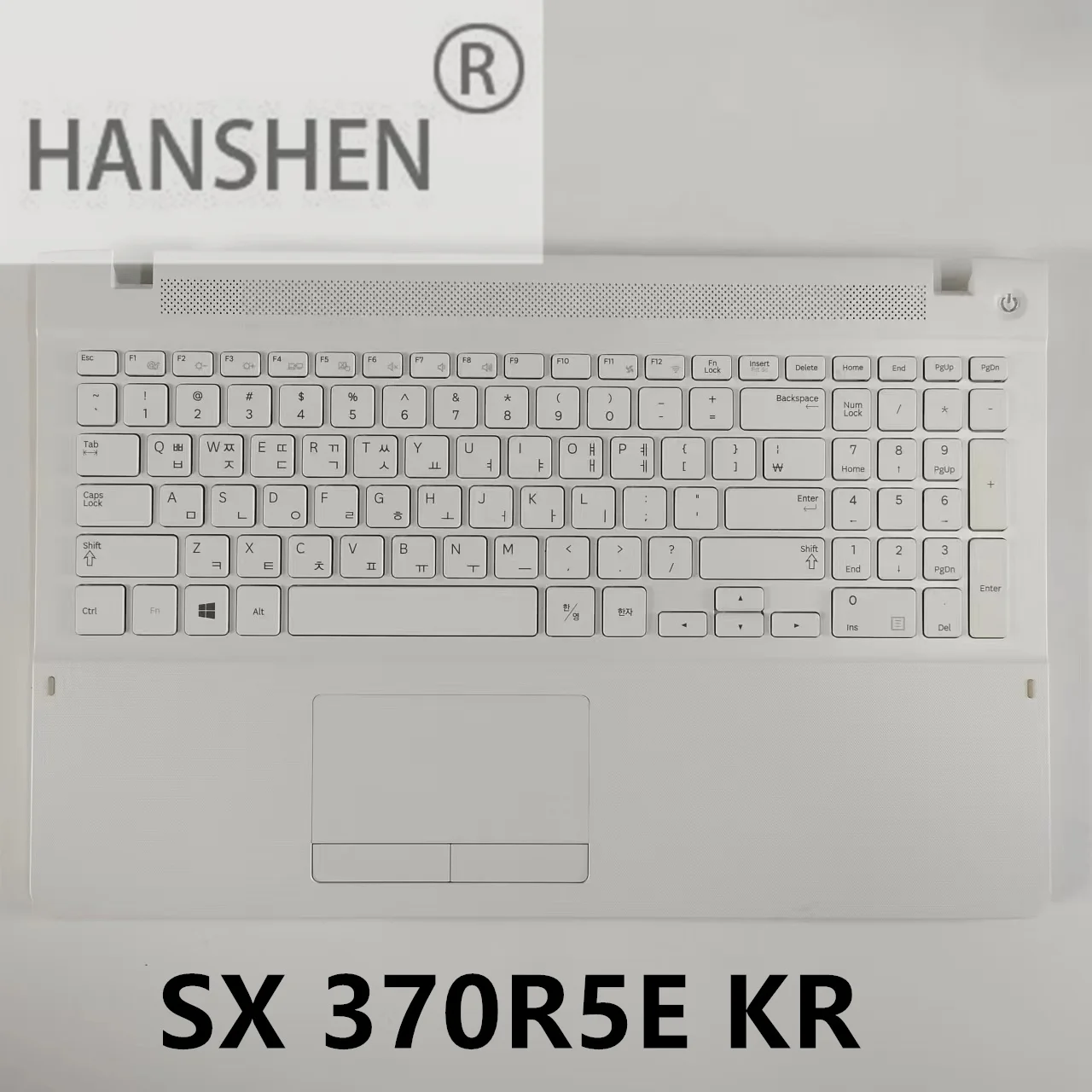 

Новая американская Корейская клавиатура HANSHEN для Samsung 370R5E 470R5E 450R5V 370R5V 450R5U 510R5E 450R5j с подставкой для рук