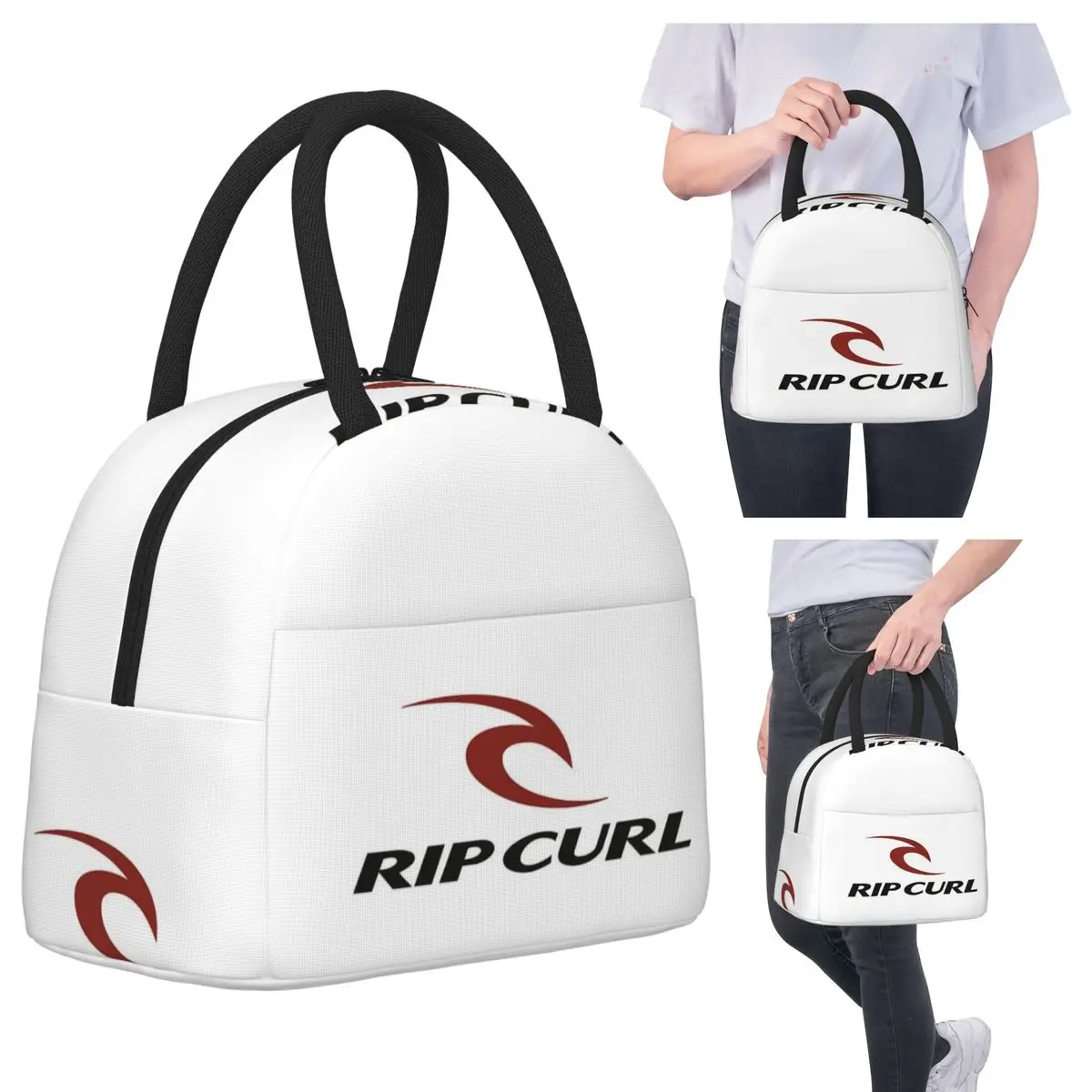 

Изолированная сумка для обеда Rip Curl Surf для женщин, офисный холодильник, термоящик для еды, портативная сумка для обеда, контейнер