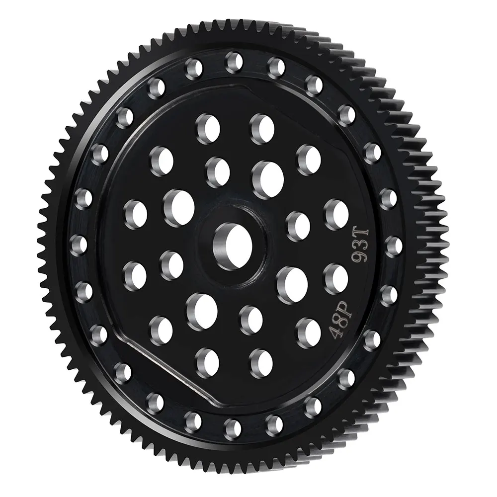 YEAHRUN علبة التروس المعدنية حفز والعتاد الرئيسي 48P 87T/93T ل Ecx Axe 2WD 1/10 RC سيارة شاحنة كبيرة ترقية أجزاء