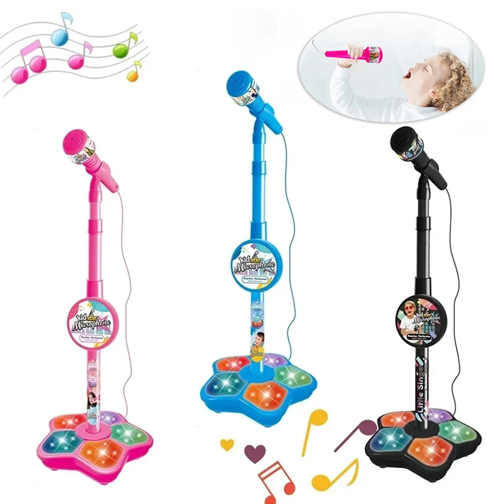 Stand Up Microphone For Kids Adjustables Microphone Play Set For Kids Children