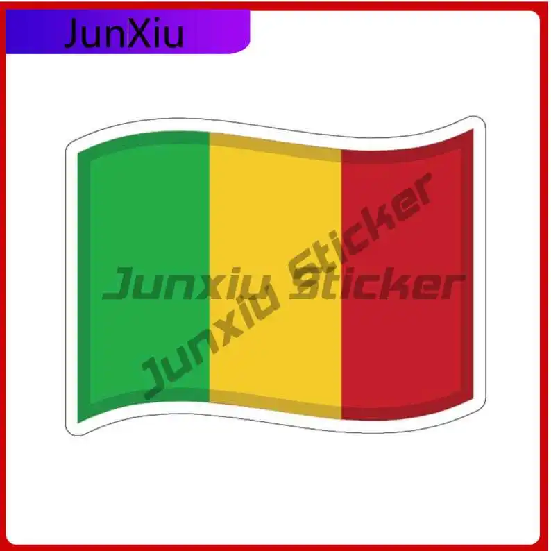 

Mali Flag Stickers Decoration Exterior Accessories For Suv Bodywork Windshield Motorcycle Laptop Phone/phone Case Window Engine