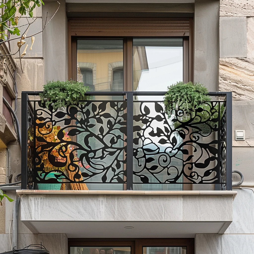 التخصيص الحديثة الأوروبية الرجعية نمط درابزين من الحديد المطاوع لشرفة درج فيلا أو سياج درابزين مول