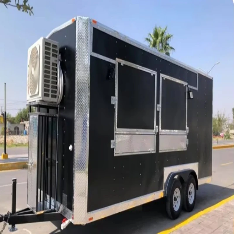 Fully Equipped Custom Mobile Food Trailer, Commercial Catering Food Truck, Customized