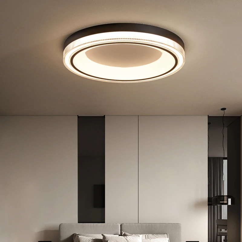 

Bedroom Light Ceiling Light Simple Modern Remote Living Room Control Light Luxury Circular Room Ceiling Lamp Lighting Fixture