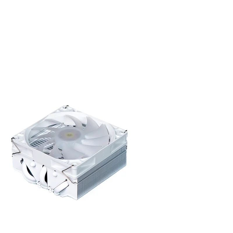 

XGS-G53W Pure White Cpu Lower Pressure Radiator 1700 Five Heat Pipe ITX/MATX Small Chassis Non-axp90