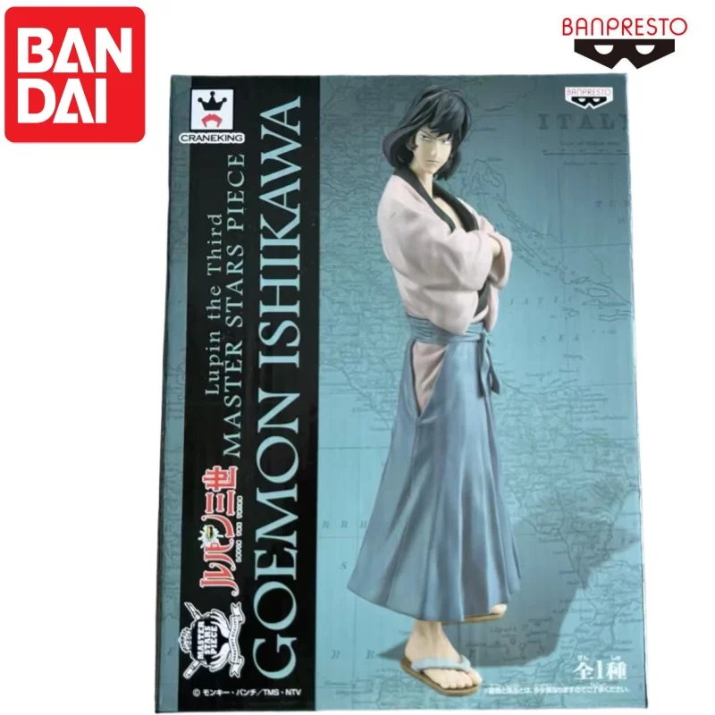 

Bandai Коллекционная статуя Banpresto Ishikawa Goemon Garage, модель персонажей аниме, украшения на складе, модель куклы, новая в упаковке