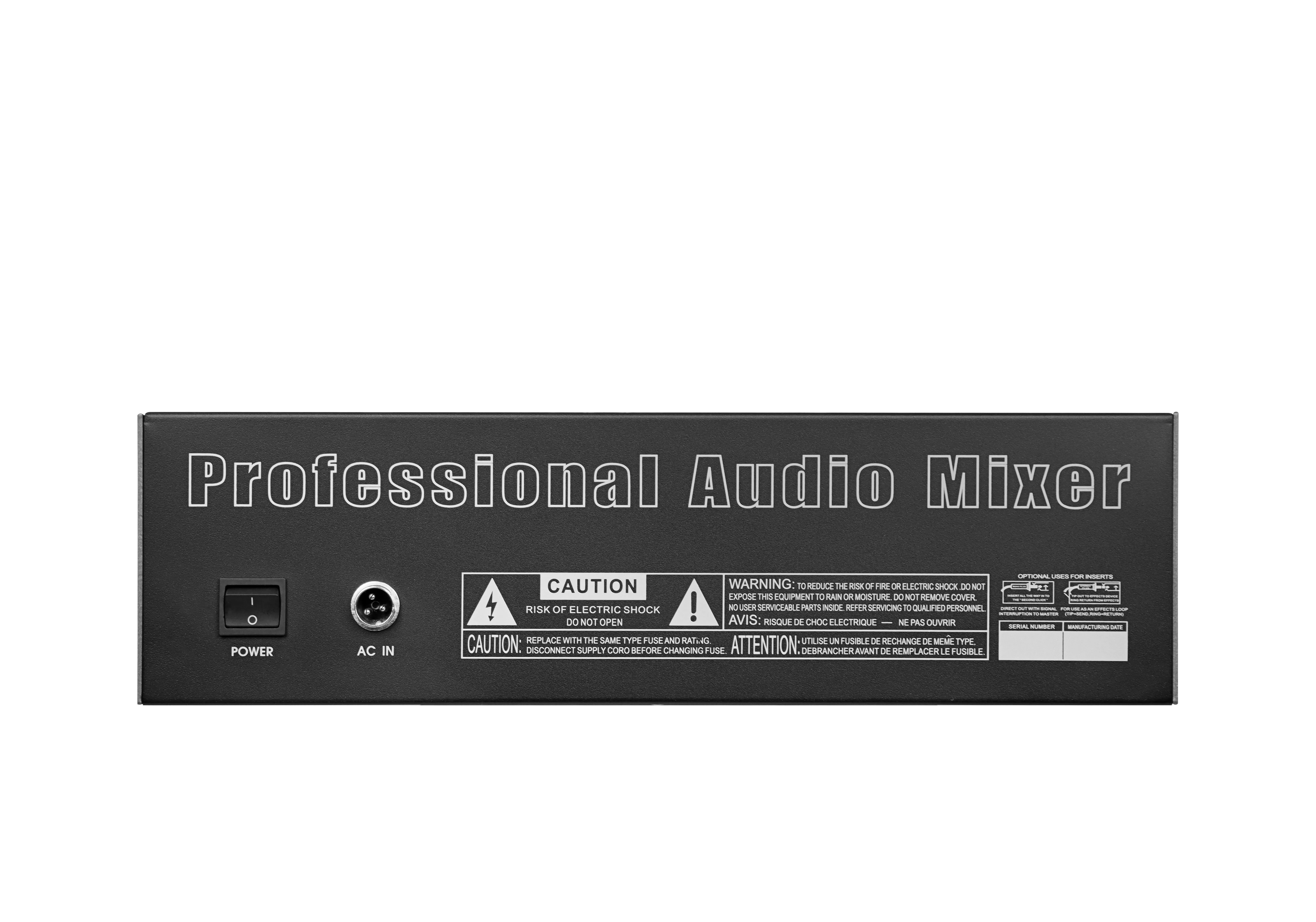 MR-9312 Professionele Audio Mixer Console Dj Speler Onafhankelijke Fantoomvoeding 8 Kanalen Usb Blue Tooth