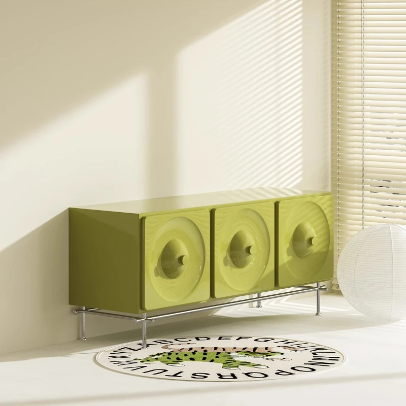 

Light luxury designer wall side cabinet, locker, TV cabinet, multi-color cabinet