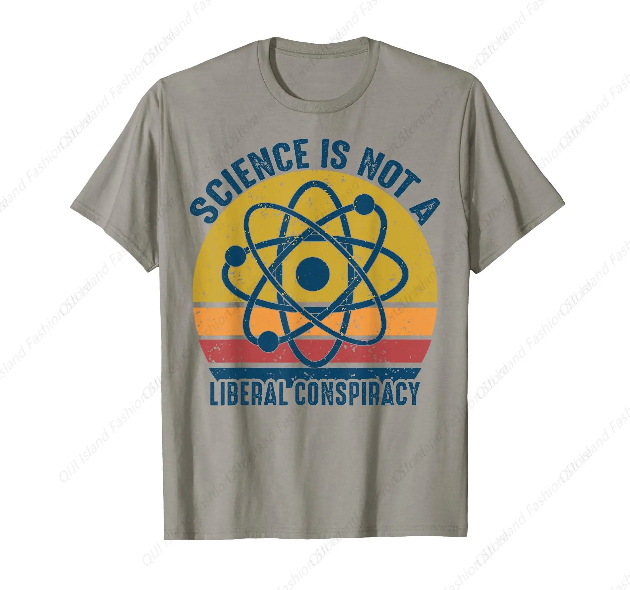 

Retro Vintage Science Is Not a Liberal Conspiracy Political T-Shirt