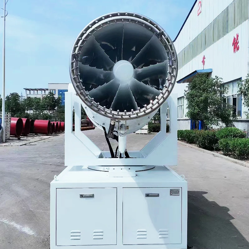Fog Cannon Machine Diesel Driven Industrial Fog Cannon For Ore Mining Site Dust Removal Air Pollution Mitigation