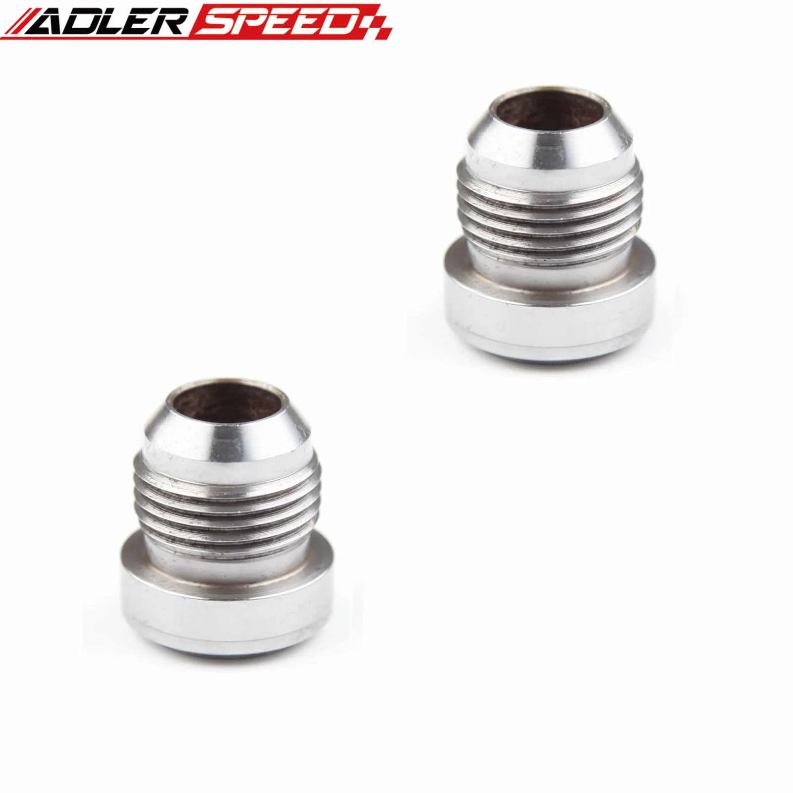 ADLERSPEED 2PCSAN4 AN6 AN8 AN10 AN12 Adattatore per attacco a saldare maschio in acciaio dolce