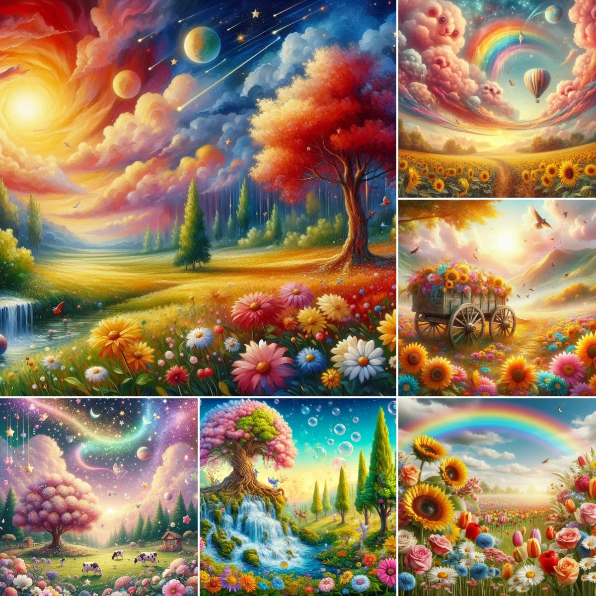 

Набор алмазной живописи Полный пейзаж с планетами и звездами в небе Кристалл Арт Алмазная картина Предмет домашнего декора