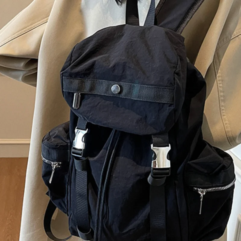 Borsa a tracolla semplice casual Zaino da viaggio di grande capacità Borsa da scuola per computer Zaino multifunzionale impermeabile resistente all'usura