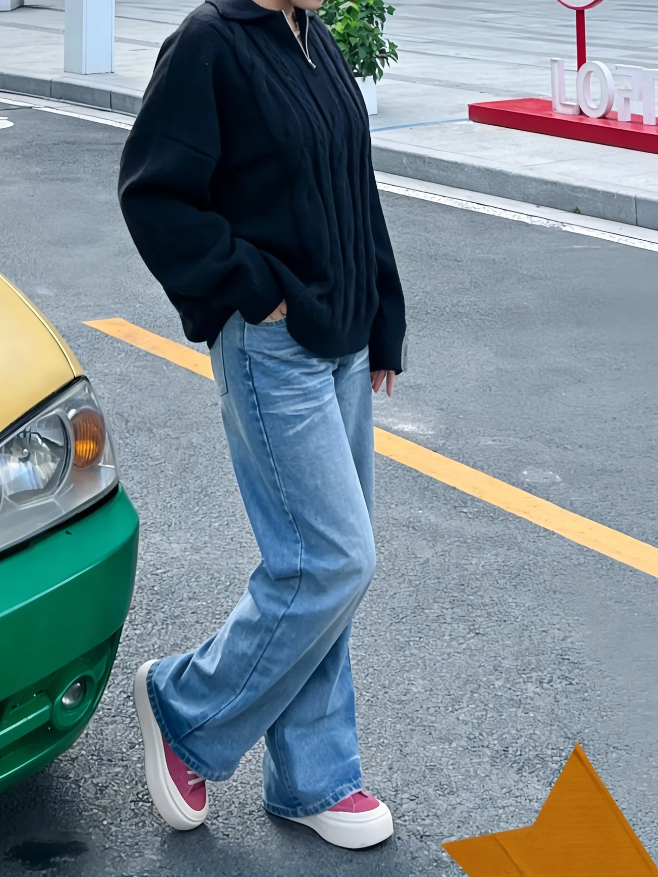 Y2K Jeans Gender Neutral Blue Baggy Jeans Light Retro Drip For Dating No accessories or belts included