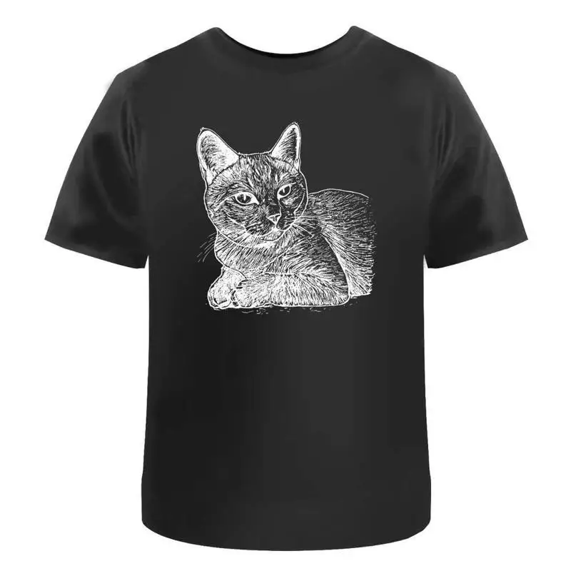Camiseta de algodón Chartreux Shorthair Cat' Ta048130