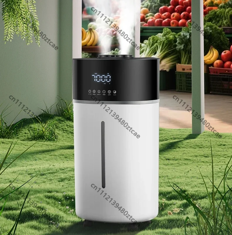18L Smart Cool Mist Humidifier Auto Humidity Control Ultra Quiet Fog Machine for Shop Office Large Space