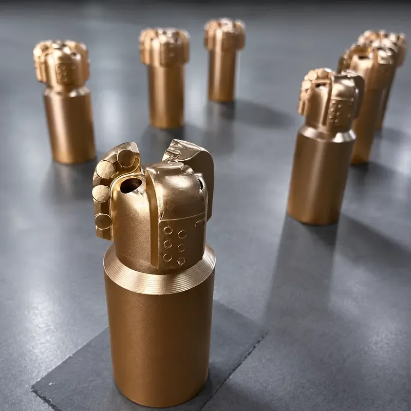 Flat Face PDC Bit 12 1/4 PDC Drill Bit diamond Stable Performance PDC Rock Drill Bit for Geological Exploration Mining