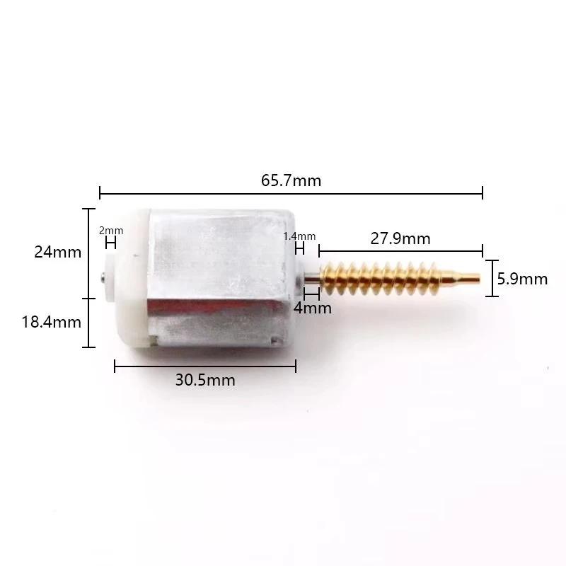 FC-280SC-20130 DC 12V Car Trunk Latch Lid Lock Release Motor For Chevrolet Equinox/Tahoe Jeep Compass 12000rpm High Speed Motors