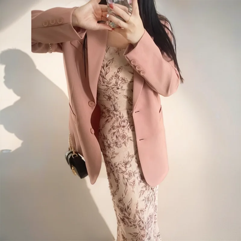 

Blazers Womans Classic Linen Cotton Regular Date Mature Apparel Padded Shoulder Plush Feel Soft Inside Structured Form Single BF