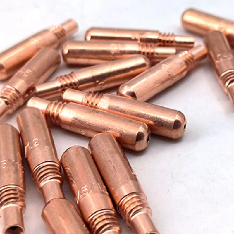 50Pcs MIG 용접 접촉 팁 0.9Mm 밀러 MDX 시리즈 MIG 토치 밀러 MDX 디퓨저 D-M100 D-M250 T-M035-AT64 사용