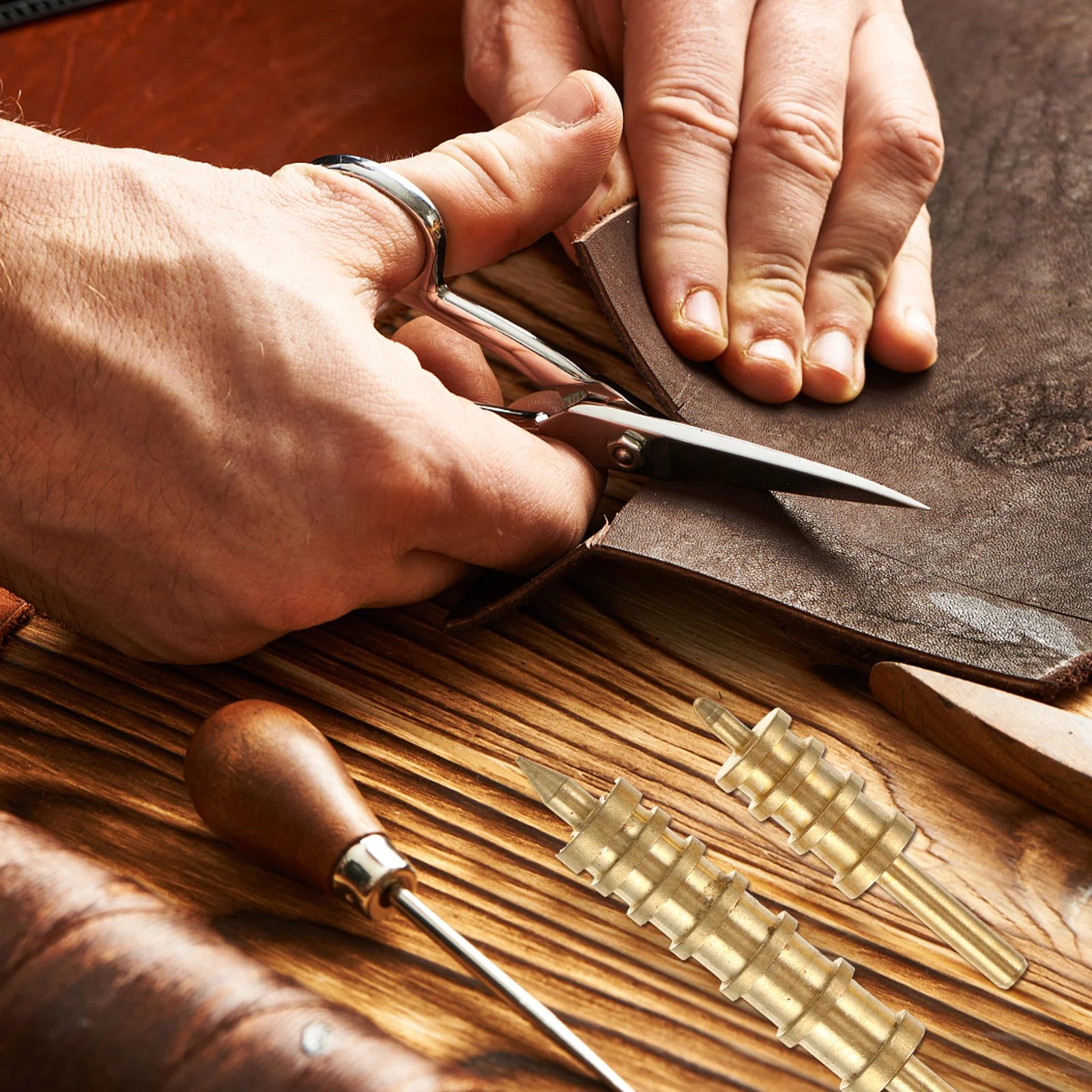 

1 комплект, инструмент для полировки, 3 разных стиля с плоской канавкой для горячего и холодного прессования, ремесленная биговая головка