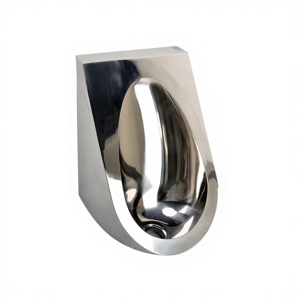 Thickened 304 stainless steel induction urinal wall-mounted household automatic induction intelligent urine connector