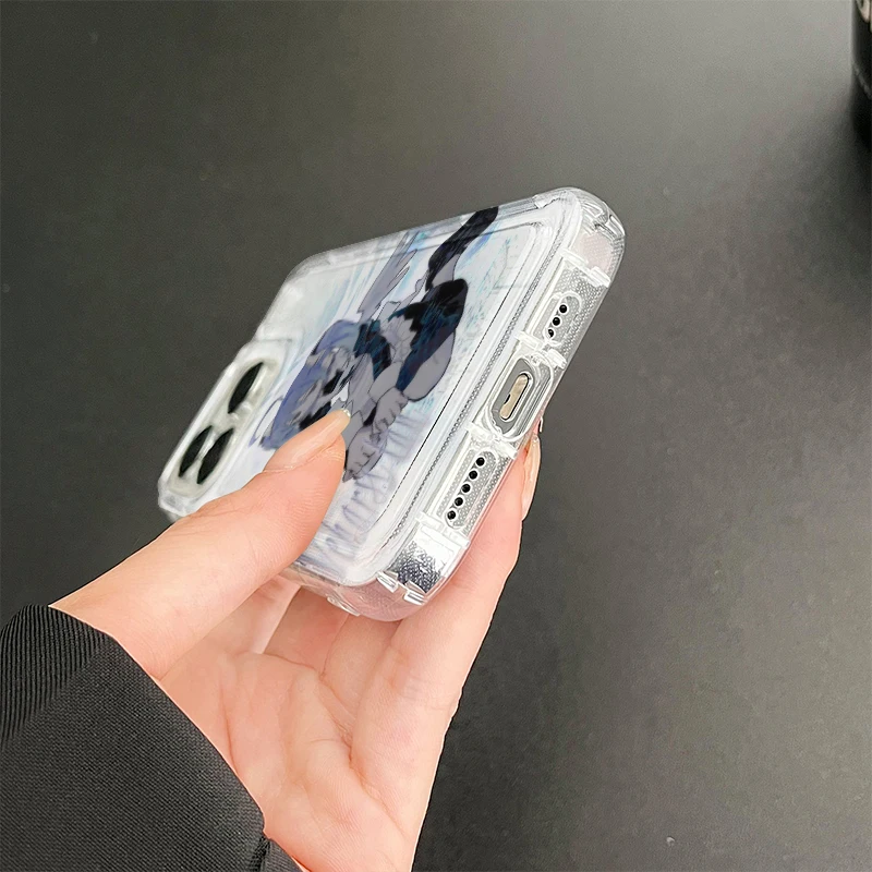 J1929 Fall Prevention Cushion Type For Huawei P30 P50 Pro P40 Lite Mate 20 30 40 50 Pro Case DIY Soft TPU Cover