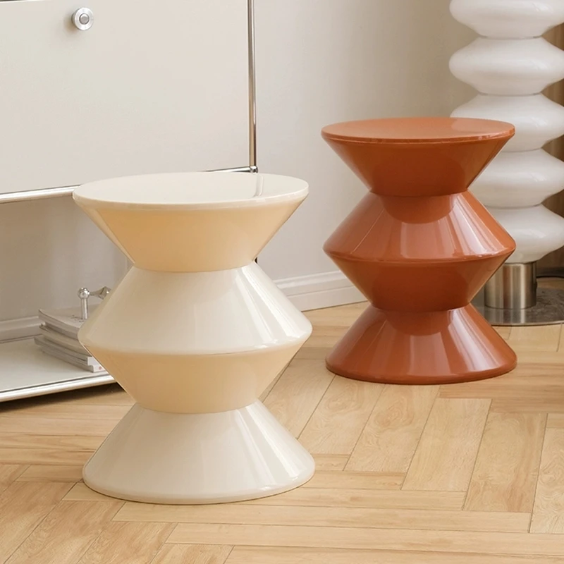 Designer Creative Bedside Coffee Table For Small Apartments Internet Celebrity Low Stool Side Table For Living Room For Home Use