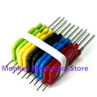 10pcs chip universal test hook bios burning clips solder-free dupont wire SDK08 double hook ic logic analyser clips