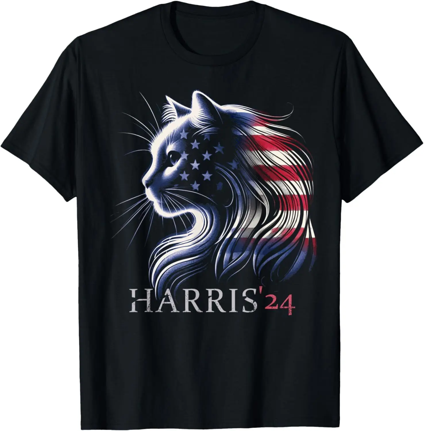 Cat Lady Shirt Childless Cat Ladies for Kamala Harris 2024 T-Shirt