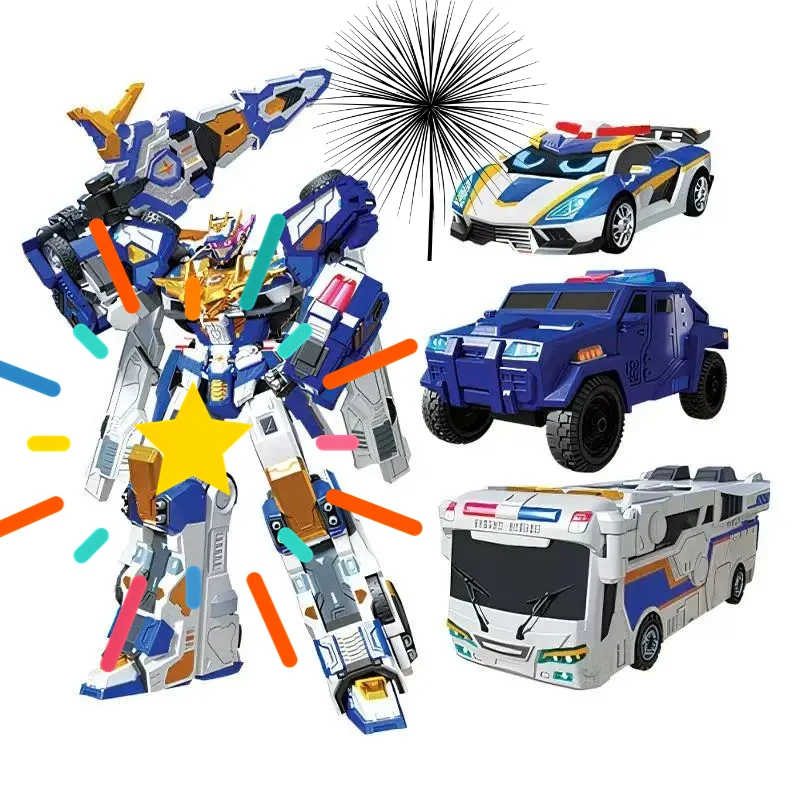 

Metal Cardbot GIGANTREX GIGANT REX Trailer Truck Transforming Robot Car Action Figure Transformation Model Toy For Gift