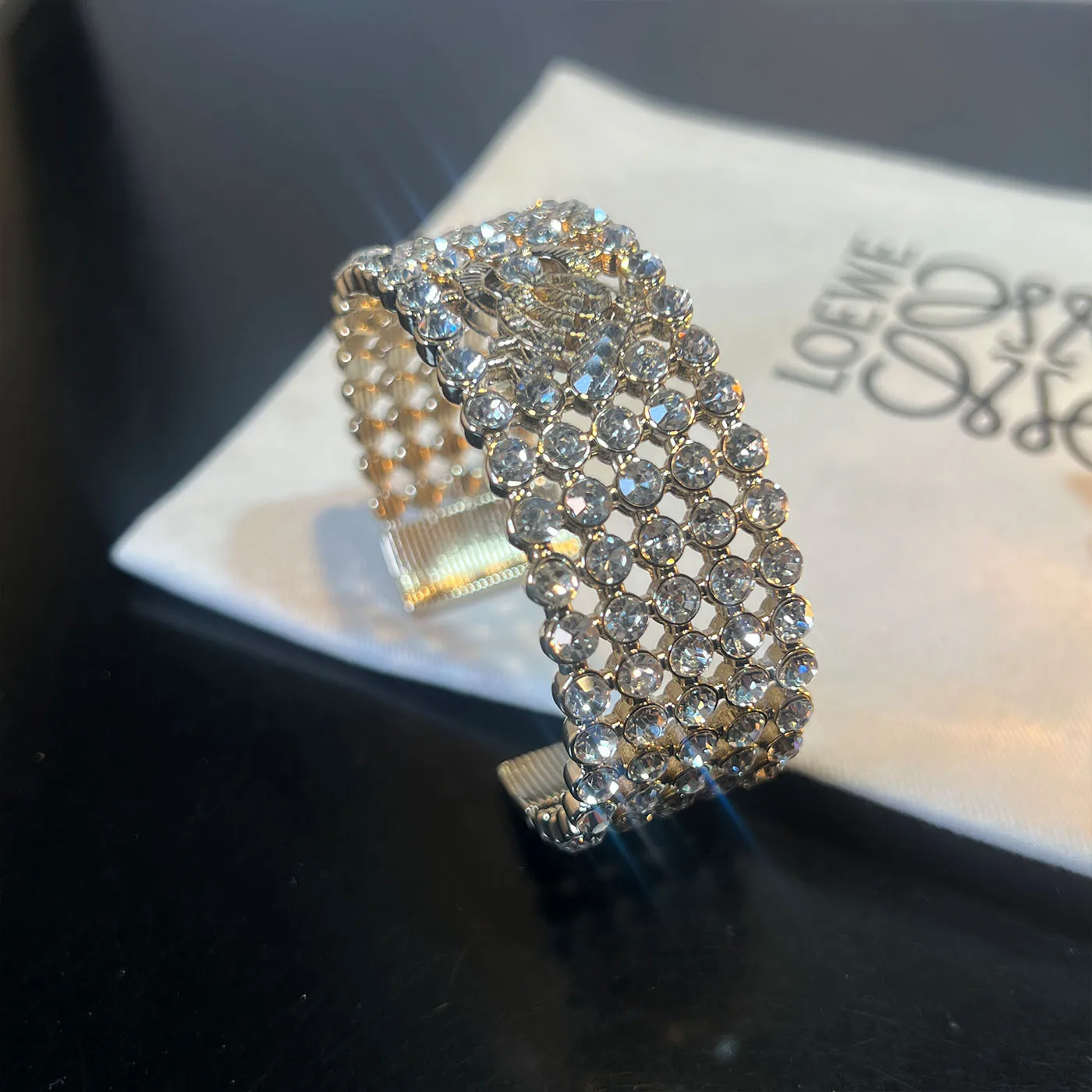 Xiaoxiangfeng high-end full diamond exquisite fashion bracelet personalized trendy high version bracelet