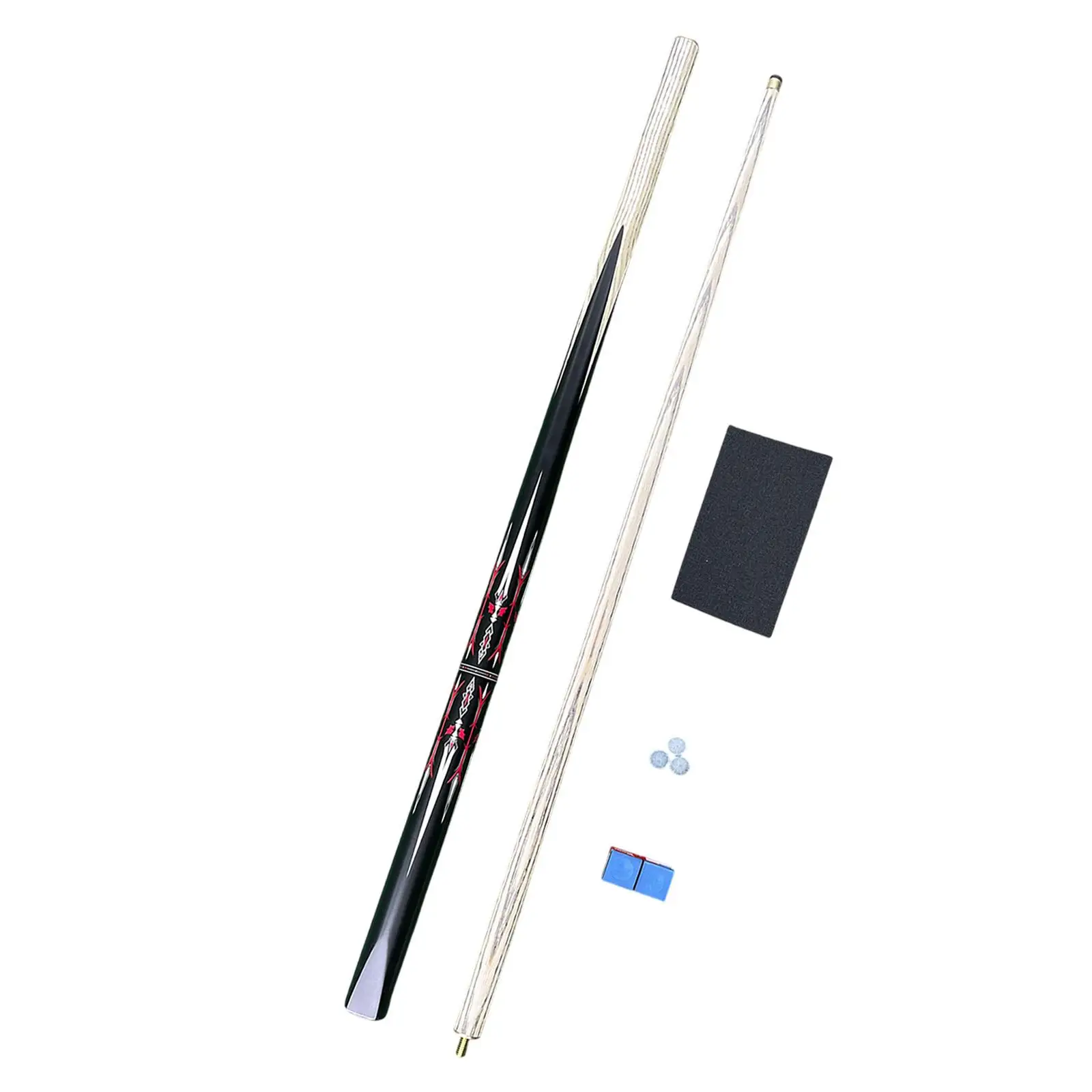 عصا البلياردو الخشبية مقاس 57 بوصة للاعبي البلياردو المبتدئين