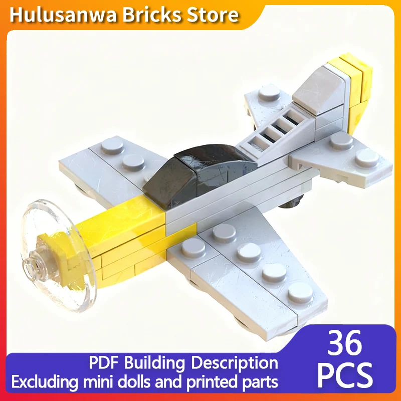 

P51 Mustang WW2 военный истребитель, модель MOC, строительные кирпичи, военное оборудование, модульная технология, подарок, сборка, детский игрушечный костюм