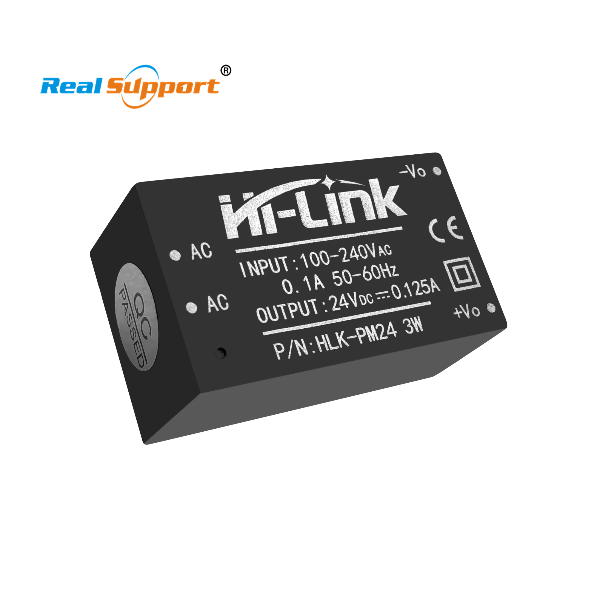 HLK-PM24 AC DC 220V to 24V 3W Buck Step Down Power Supply Module Converter Intelligent Household Switch Hi-Link