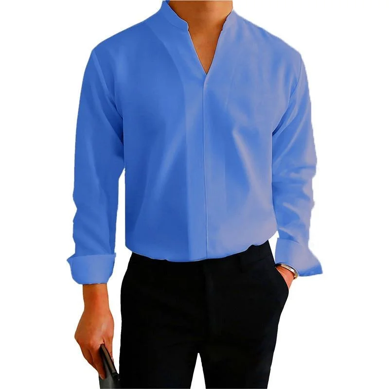 

Мужской негладкий модный пуловер Long Sve irt, повседневный, из смеси хлопка и полиэстера, удобный крой, молодежный летний и т. д.