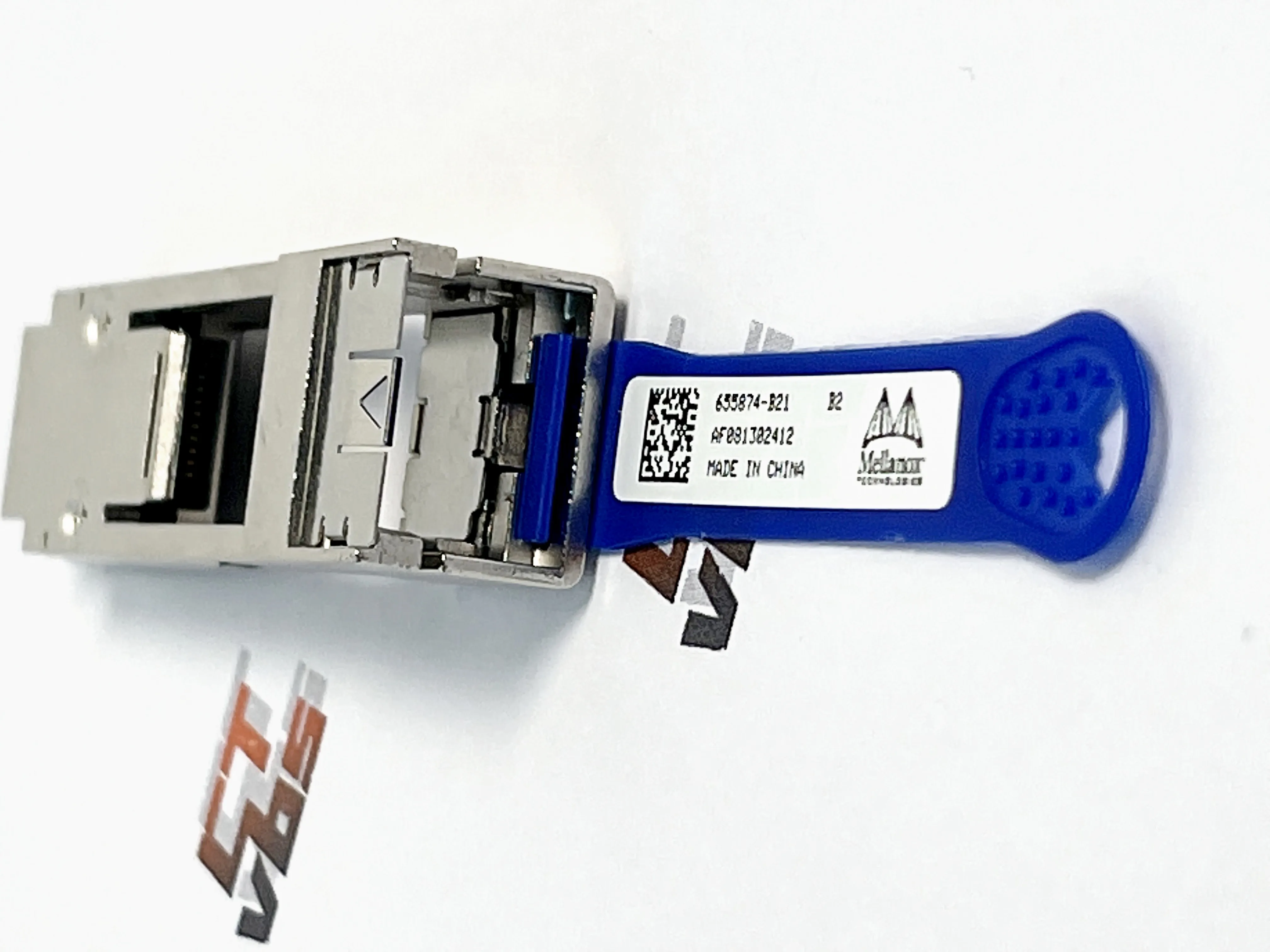 HP Mellanox – Module de conversion MAM1Q00A-QSA 40G QSFP + à 10G SFP + adaptateur réseau