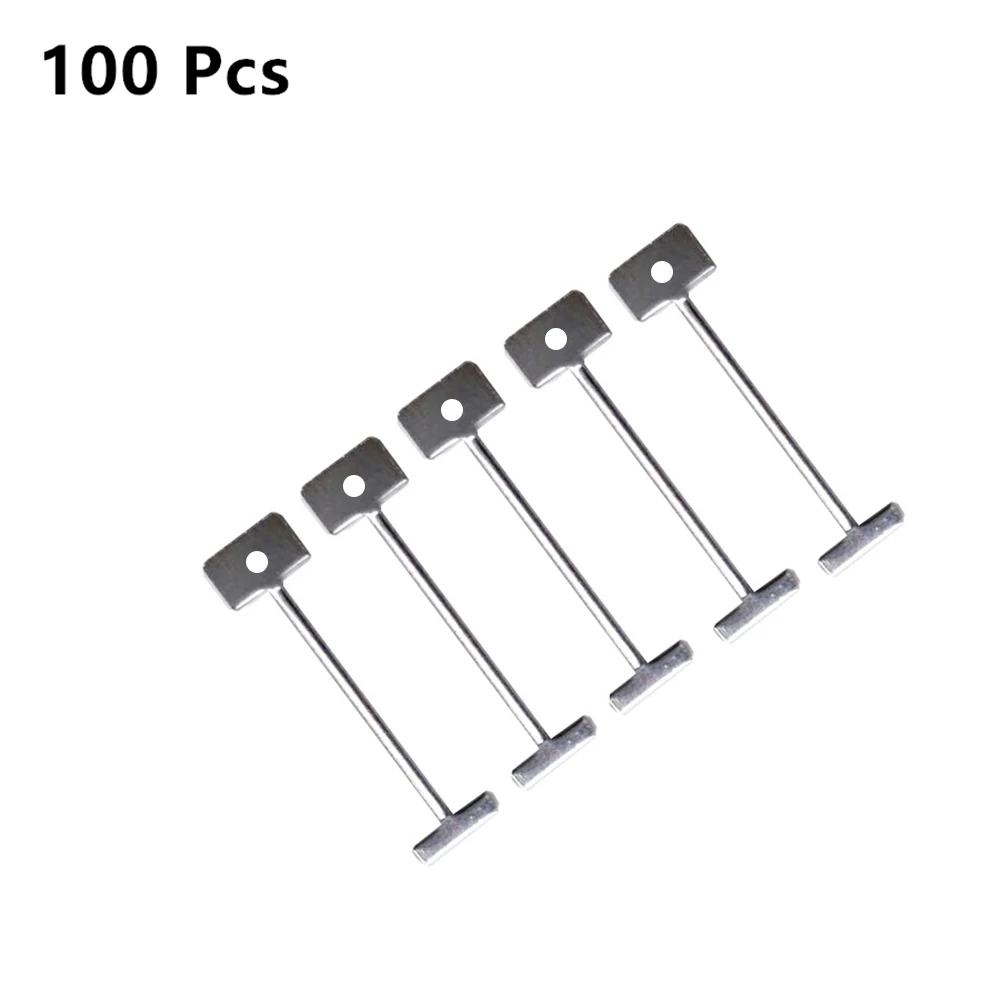 Imagem -04 - Agulhas de Substituição de dos Peças para o Sistema Nivelador da Telha da Parede do Revestimento do Pino Substituível Tiling Ferramenta da Construção Aço Inoxidável 100