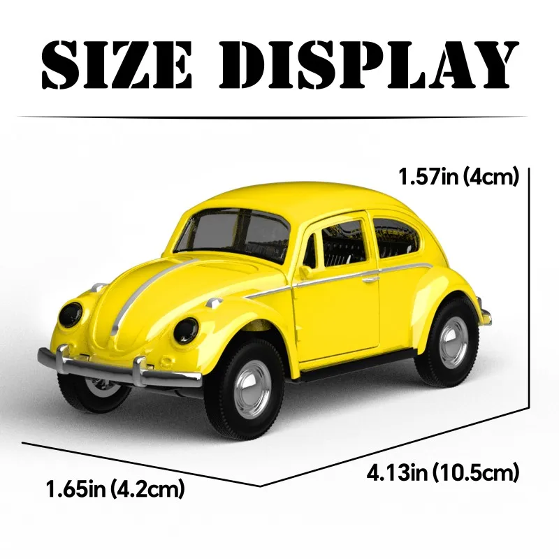 1/36 échelle moulé sous pression en métal retirer Action dérive voiture avant modèle de voiture jouet pour cadeau/enfants