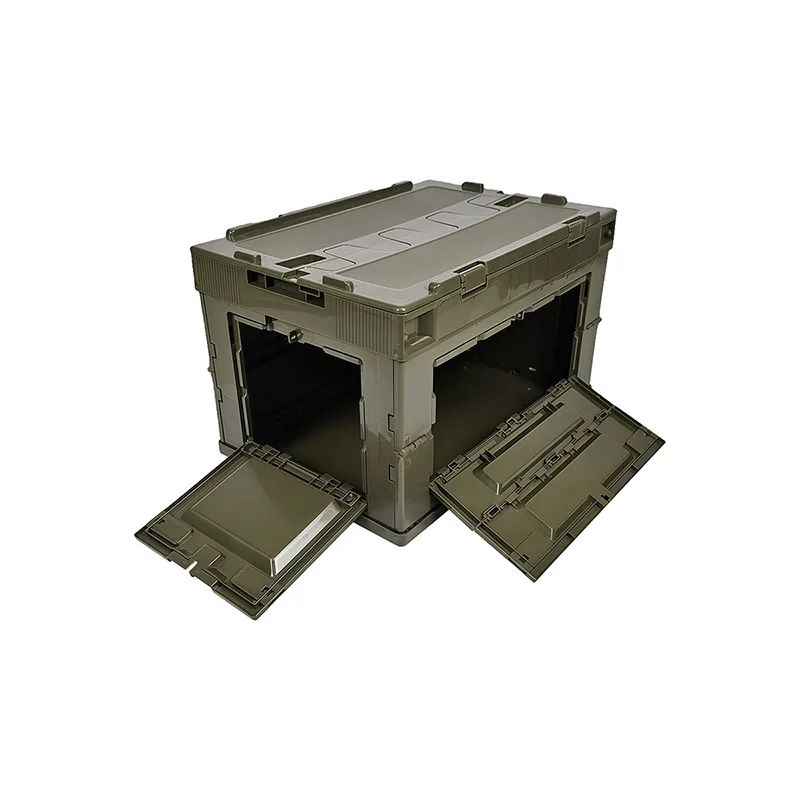 

Outdoor folding storage box Camping car trunk storage box Side door folding storage box