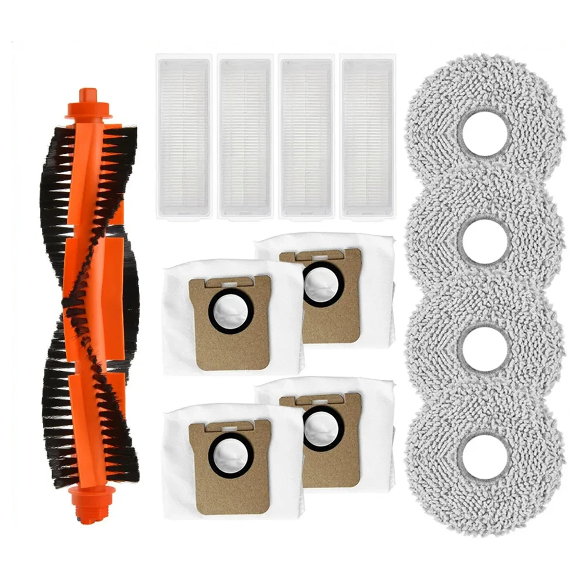 ملحقات مكنسة كهربائية روبوت ، قطع غيار ، فلتر Hepa ، قماش ممسحة ، كيس غبار خرقة ، مناسب لـ Mijia ، mni ، M30 Pro ، C107
