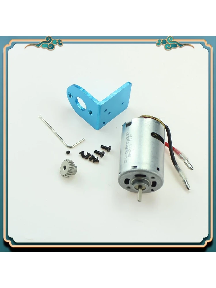 (Nowa)-540 Szczotkowy Silnik z Podstawką Montażową do Wltoys 12428 12423 12427 1/12 RC Samochód Części Zamienne Akcesoria — zdjęcie produktu 6