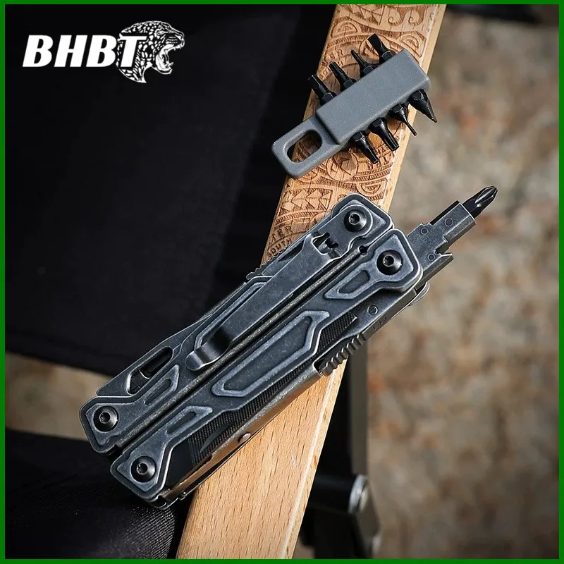 

BHBT 27 в 1, многофункциональные плоскогубцы, карманный нож, EDC, портативное оборудование для выживания на природе, кемпинга, многофункциональный инструмент с набором бит